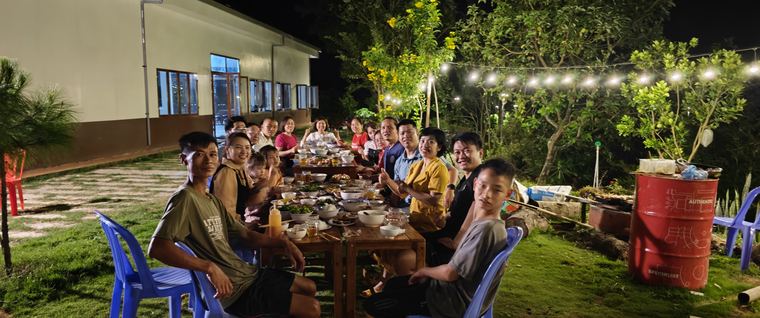 Ảnh chụp tại Làng Chữa Lành