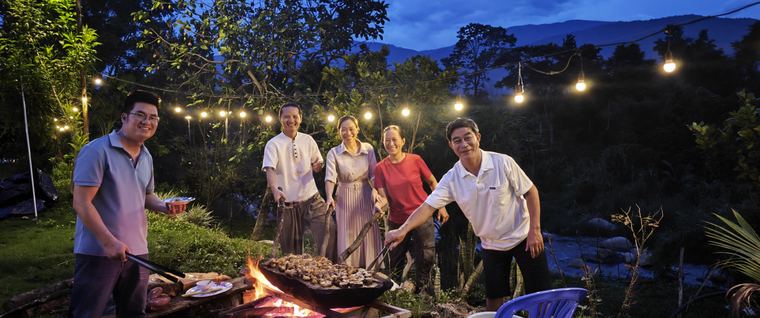 Ảnh chụp tại Làng Chữa Lành