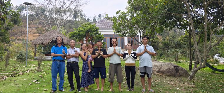 Ảnh chụp tại Làng Chữa Lành