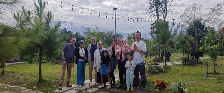 Ảnh chụp tại Làng Chữa Lành