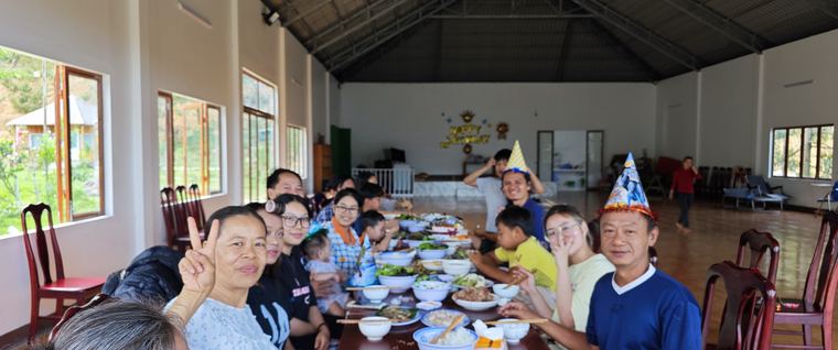 Ảnh chụp tại Làng Chữa Lành