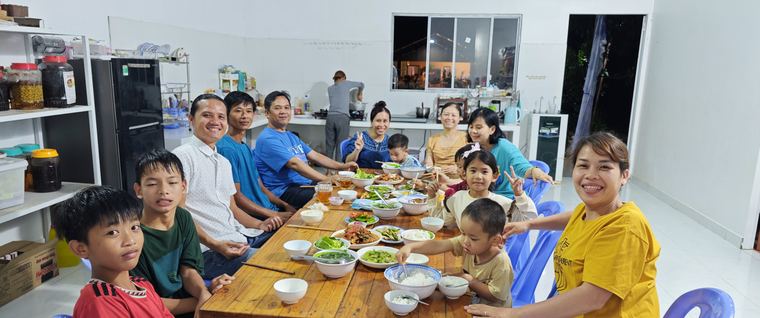 Ảnh chụp tại Làng Chữa Lành