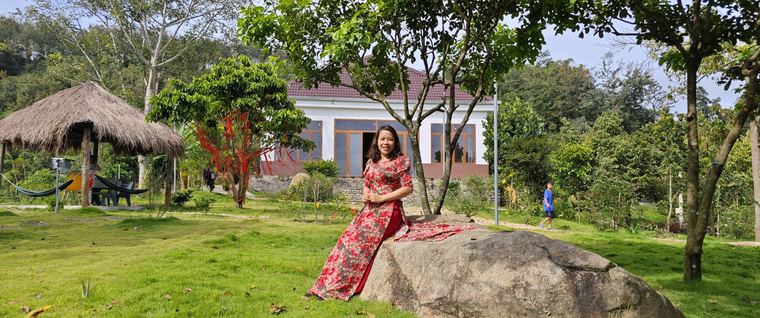Nhà cộng đồng của Làng Chữa Lành